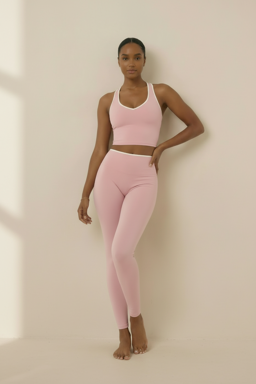 Rachelle High Waist 7/8 Leggings Active Set