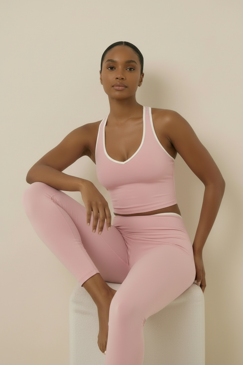 Rachelle High Waist 7/8 Leggings Active Set