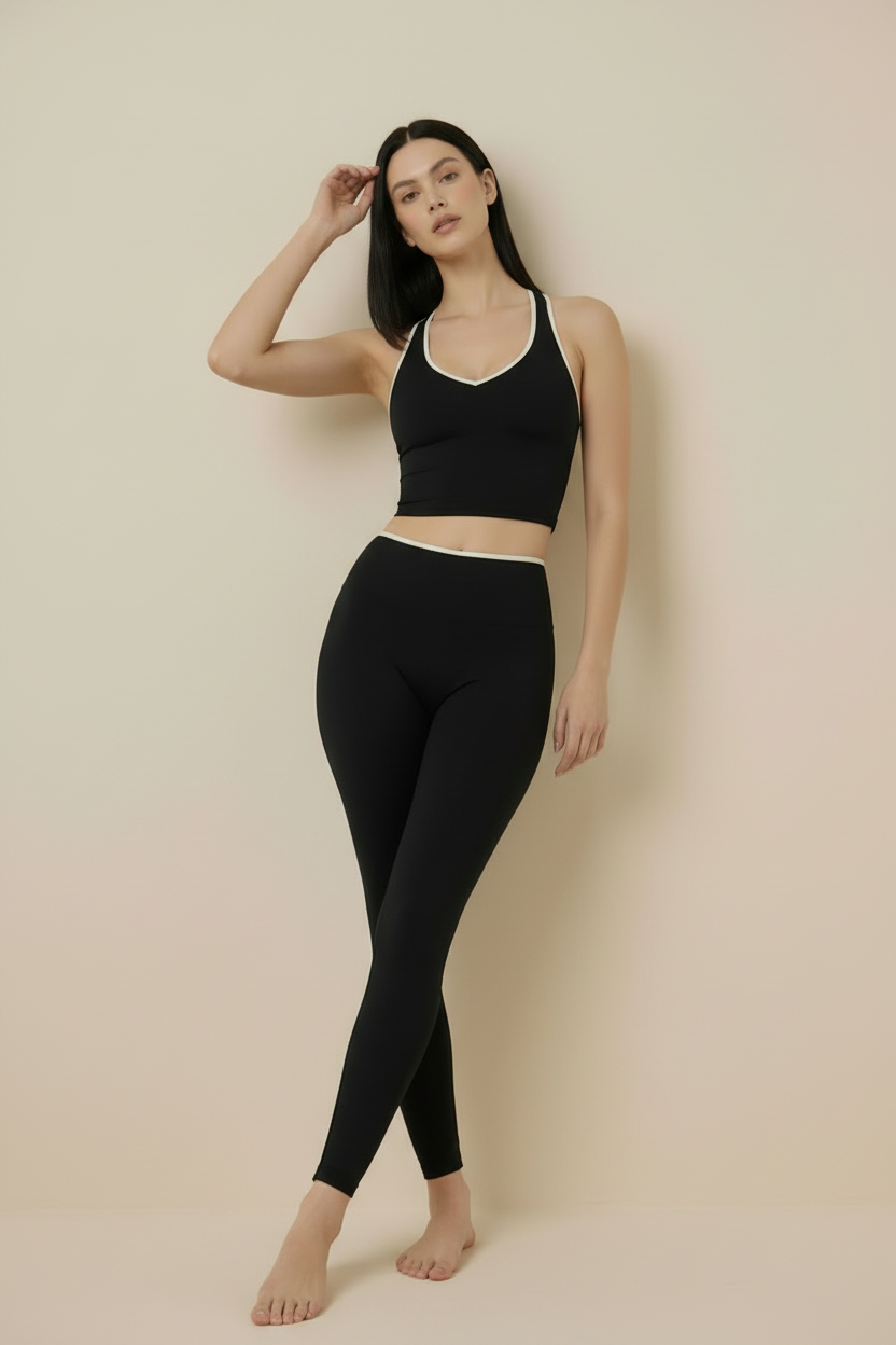 Rachelle High Waist 7/8 Leggings Active Set