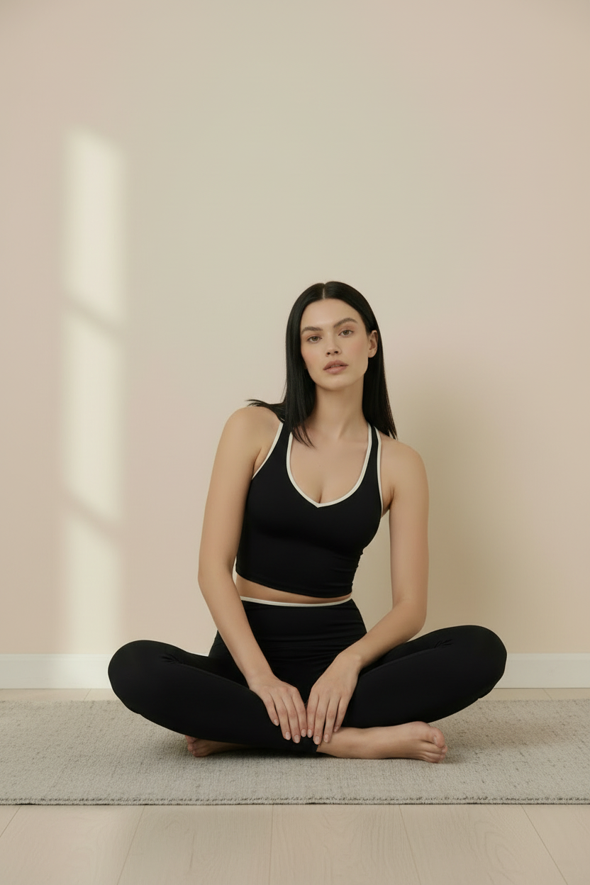 Rachelle High Waist 7/8 Leggings Active Set