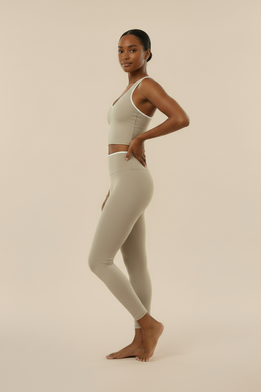 Rachelle High Waist 7/8 Leggings Active Set