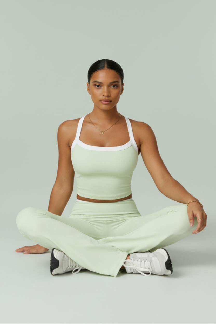 Rachelle High Waist Flare Leg Set