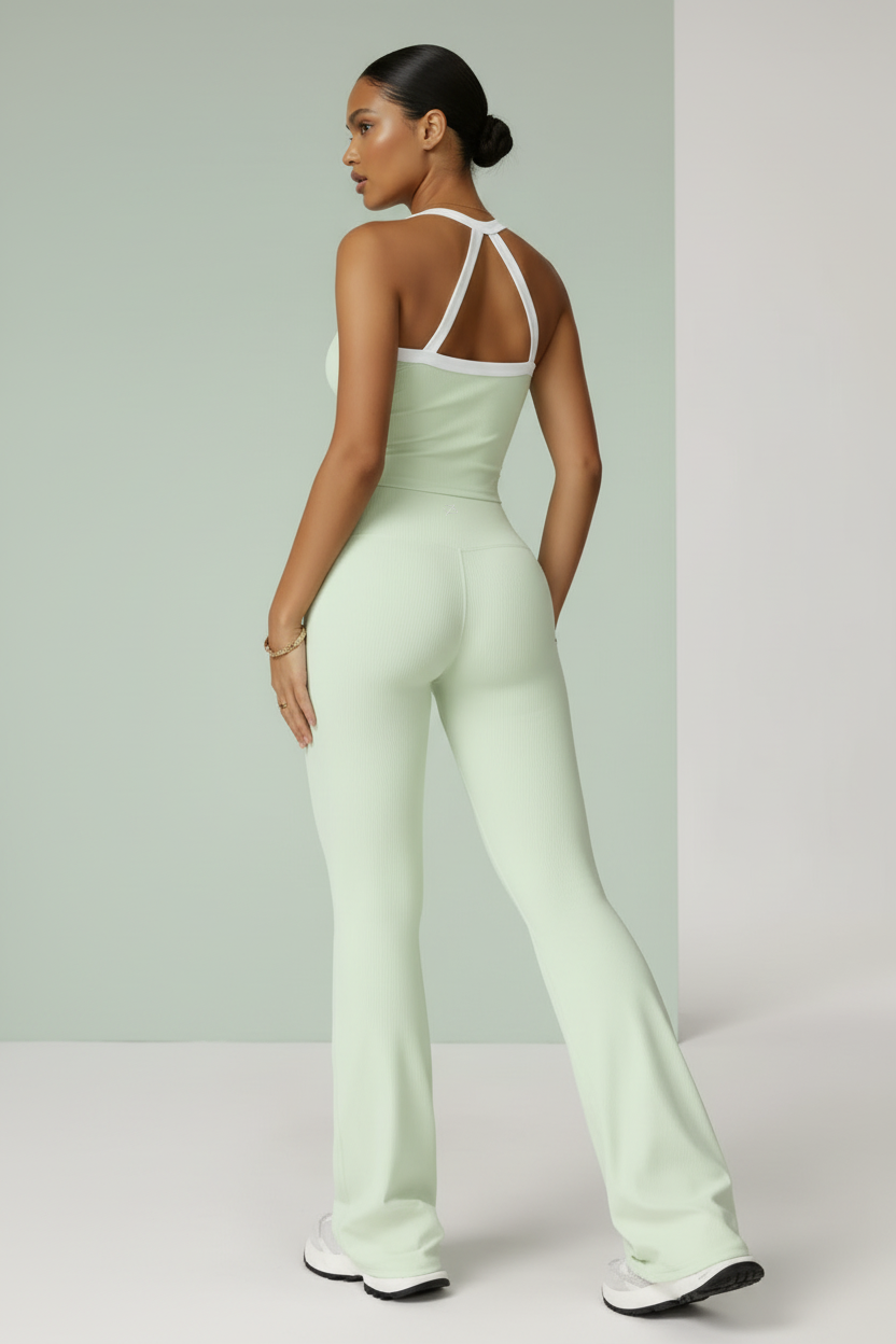 Rachelle High Waist Flare Leg Set