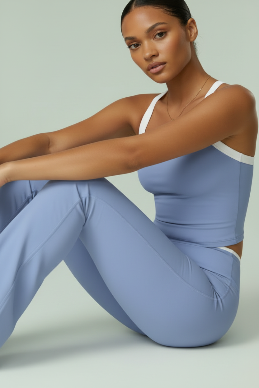 Rachelle High Waist Flare Leg Set