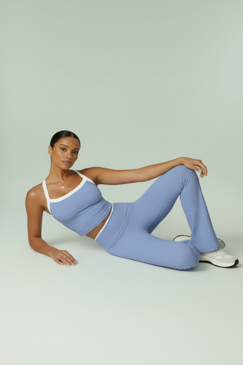 Rachelle High Waist Flare Leg Set