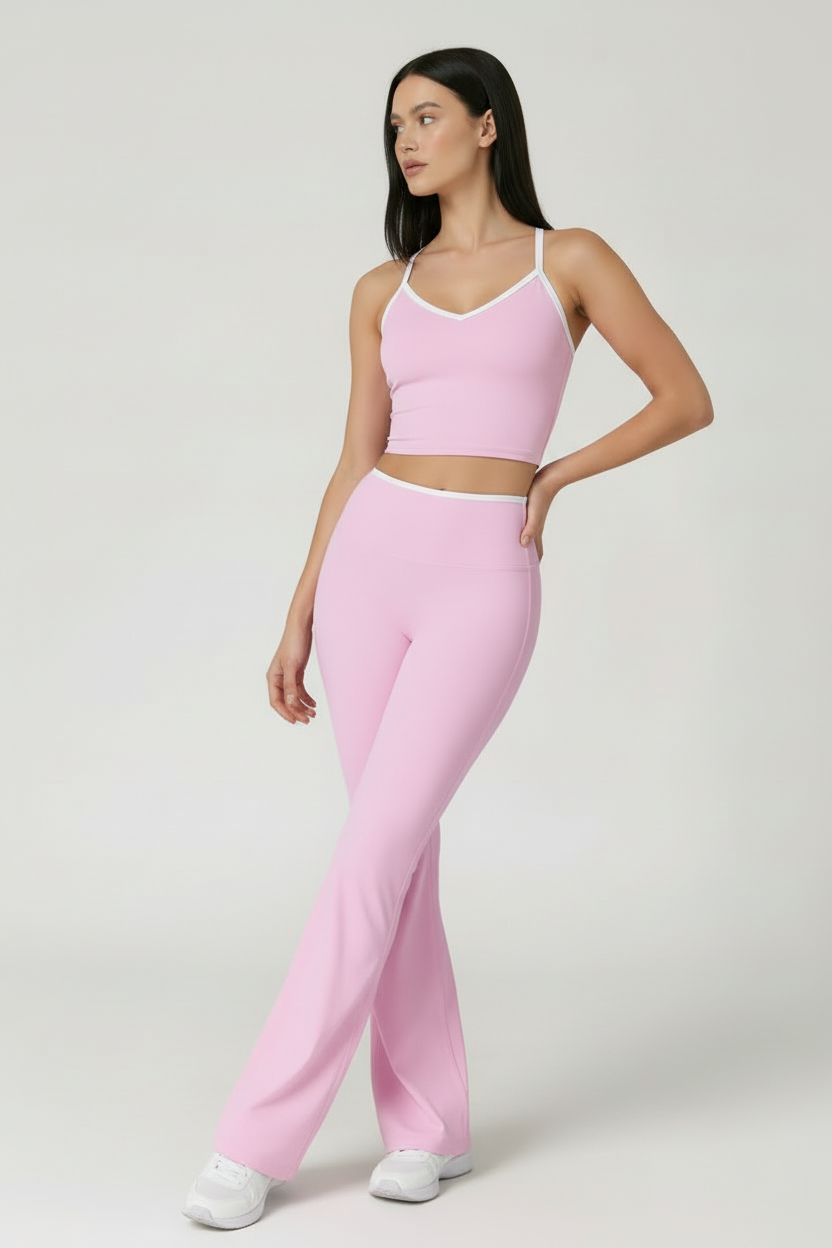 Rachelle High Waist Flare Leg Set
