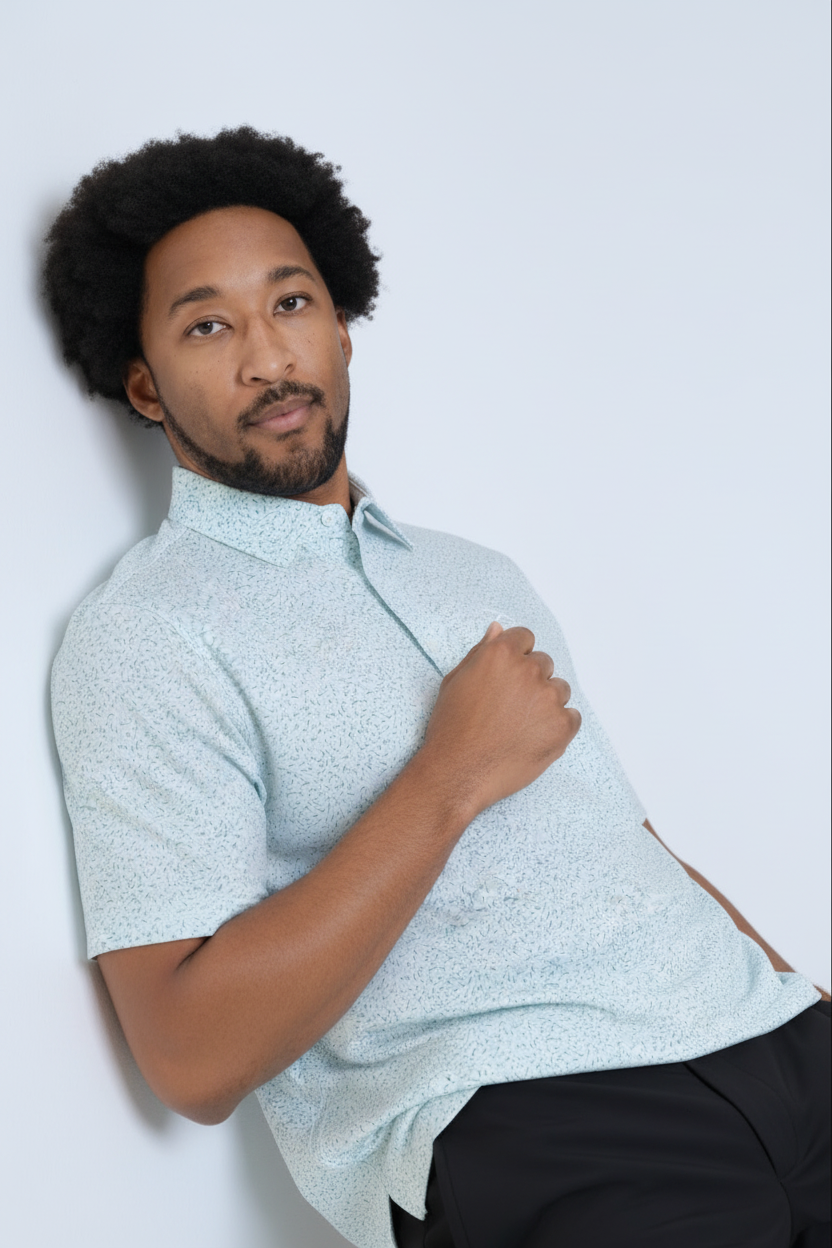 Sea Speckle Polo Shirt